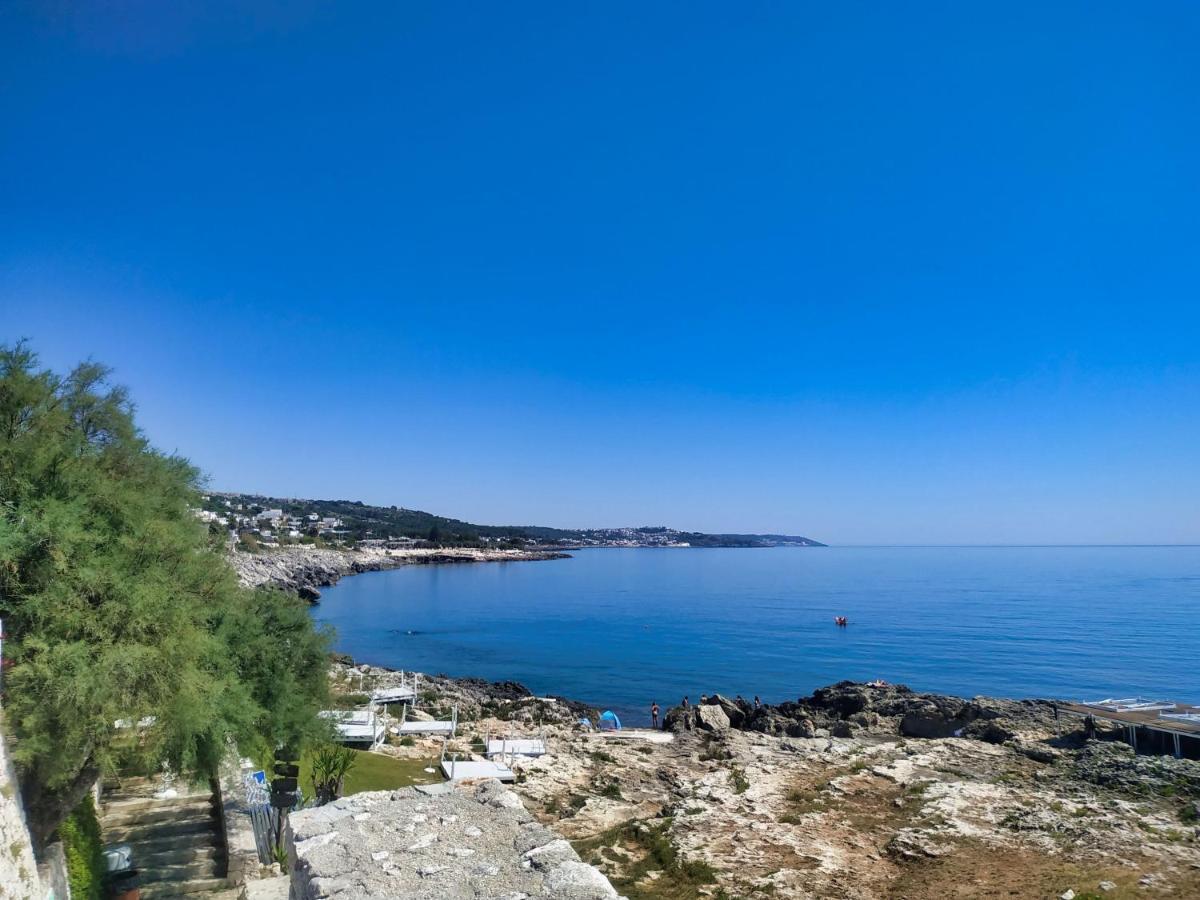 הוילה Marina Di Andrano - Alisso, Casa Vista Mare Con Parcheggio Privato E Wifi מראה חיצוני תמונה