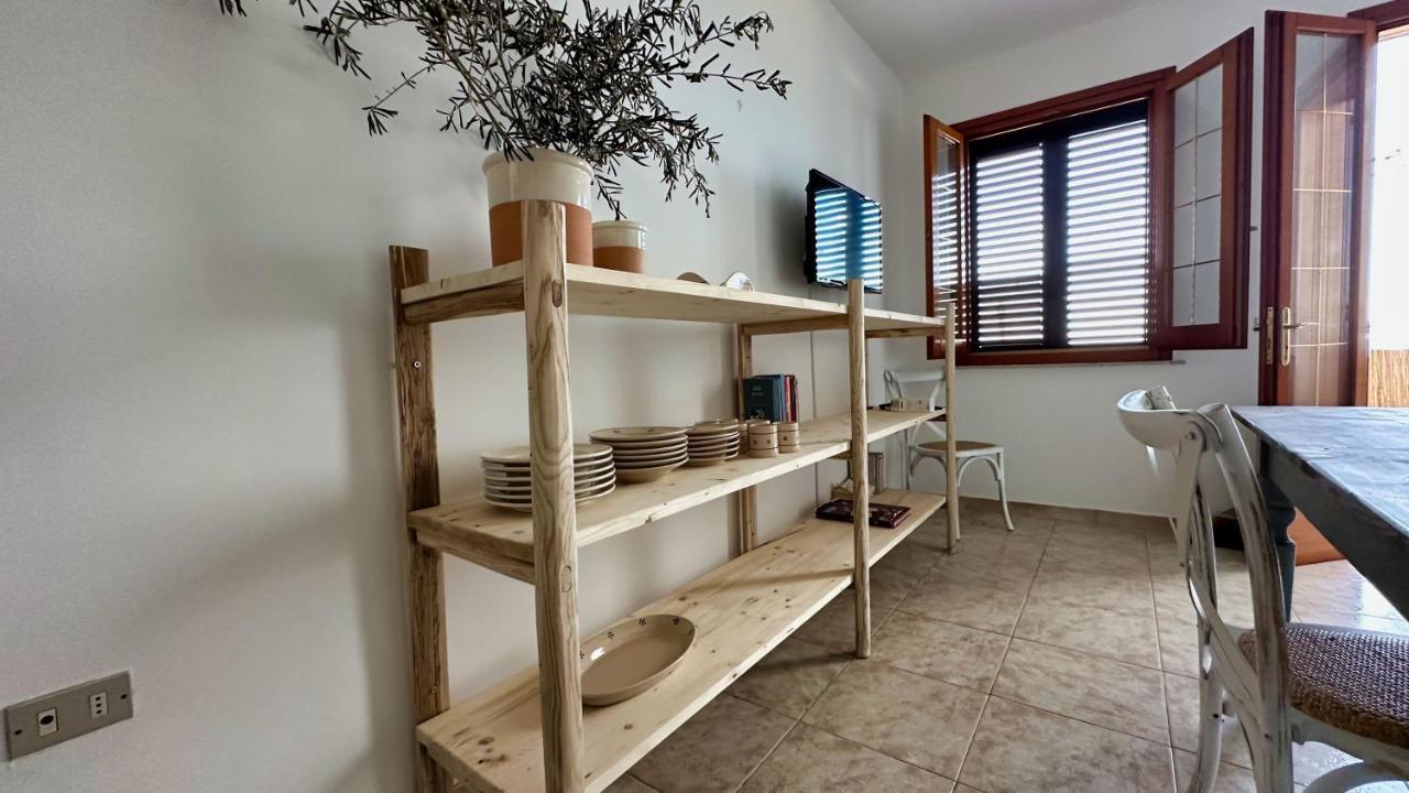 הוילה Marina Di Andrano - Alisso, Casa Vista Mare Con Parcheggio Privato E Wifi מראה חיצוני תמונה
